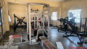 सुसज्ज व्यायामशाळा